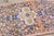 1960s 1960s Vintage Persian Distressed Handmade Medallion Blue Wool Rug For Sale - Image 5 of 10
