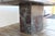 1970s Italian Postmodern Rosso Levanto Marble Dining Table | Monumental Modern Pedestal Table For Sale - Image 15 of 18