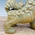 Celadon Pair of Antique Celadon Glazed Guardian Lions – 9.8" Foo Dogs With Brocade Balls For Sale - Image 8 of 9