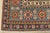 Kazak Rug 4’2” X 6’4” Brown Wool Tribal Hand-Knotted Oriental Carpet For Sale - Image 9 of 12