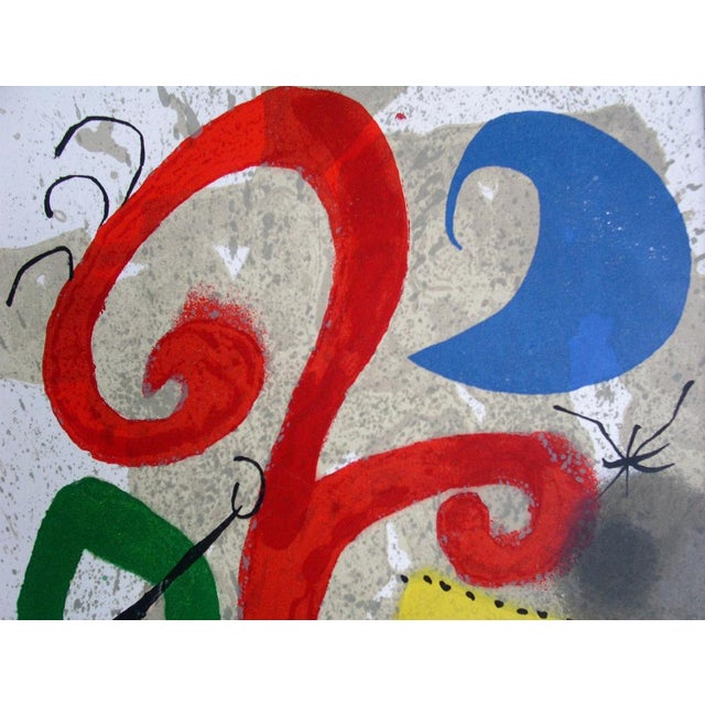 Joan Miró (1893-1983) Garden by Moonlight Original color lithograph Signed in the plate On thick paper, 24 x 33 cm Printed...