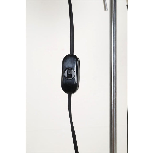 Metal Mid-Century Danish Double Spotlight Floor Lamp, 1970s For Sale - Image 7 of 14