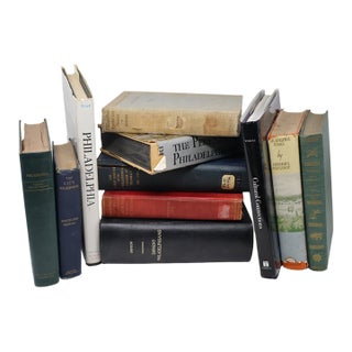 Antique & Vintage Philadelphia History Library Collection With Historic Bookplates — Set of 11 For Sale