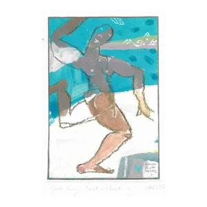 David Scott Meier Male Nude Serigraph
