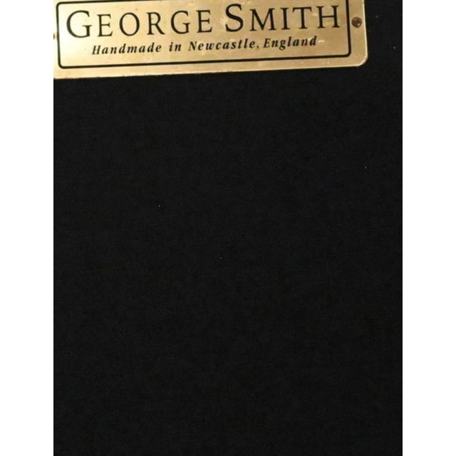 Charcoal George Smith Brewster Chair For Sale - Image 8 of 8
