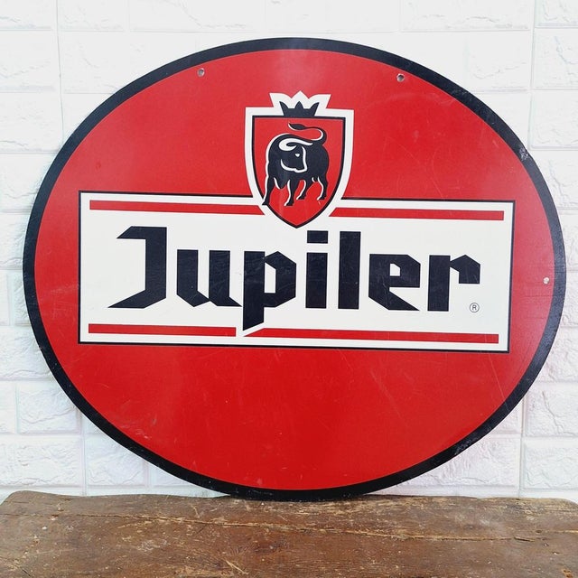 Double Sided Jupiler Bar Sign, Belgium, 1990s For Sale - Image 12 of 18