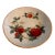 Late 20th Century Large Italian Hand-Painted Ceramic Tomato Bowl by Netas, 14.25” Diameter For Sale