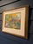 Mid 20th Century Expressive Abstract Landscape Oil Painting, Double Matted With Gold Frame For Sale In Philadelphia - Image 6 of 13