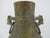 Early 20th Century Chinese Archaic Gilt Bronze Ware Ritual Wine Hu Vessel With Beast Handles For Sale - Image 5 of 11