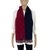 Balenciaga Navy Blue & Red 100% Wool Scarf