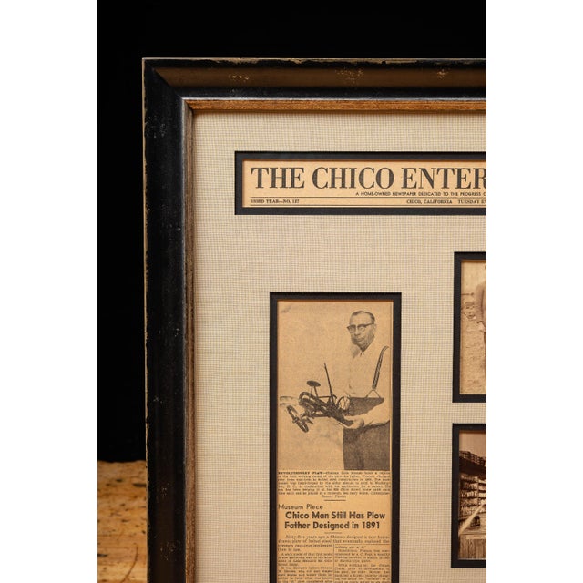 Francis Mecum 1891 Walking Plow Salesman Sample With Museum Display For Sale - Image 15 of 18