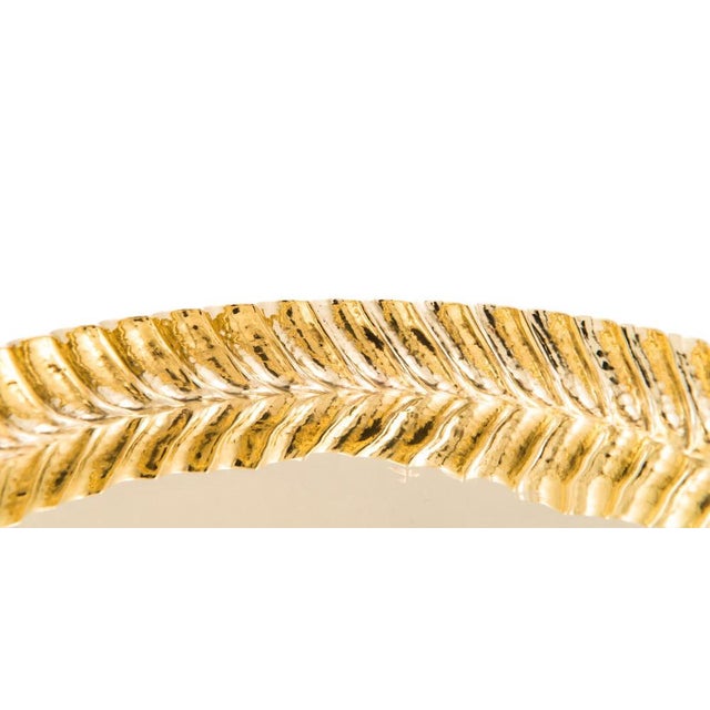 Art Nouveau Austrian Brass Tray attributed to Josef Hoffmann for Wiener Werkstatte, Austrian, 1915 For Sale - Image 3 of 6