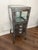 Rare matched pair of authentic Restoration Hardware Pharmacy Short Cabinets With Drawers in the signature Burnished Steel...