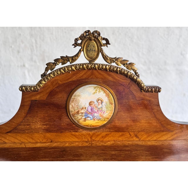 French Louis XV Style Bonheur Du Jour Lady Desk For Sale - Image 12 of 12