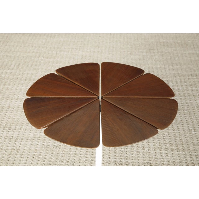 Petal' Drinks / Side Table by Richard Schultz for Knoll Associates, Signed For Sale - Image 11 of 12