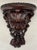 Brown 1970s Carved Wooden Wall Shelf For Sale - Image 8 of 8