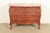 Paul Sormani Style Antique French Provincial Louis XV Kingwood Inlaid Marquetry Marble Top Commode With Mounted Ormolu | Circa 1920s For Sale - Image 17 of 17