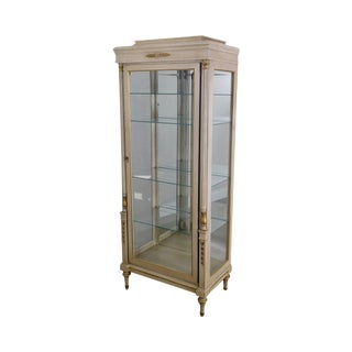 Vintage Used French China And Display Cabinets Chairish
