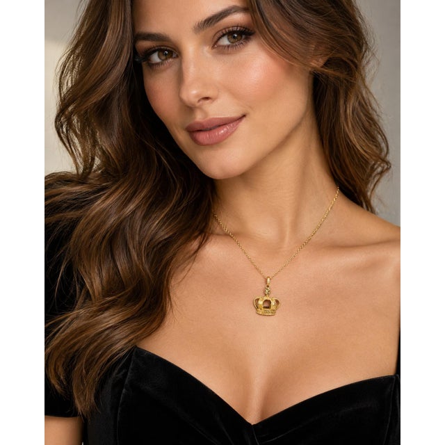 An authentic and regal antique statement piece finely crafted in solid 9k yellow gold. Featuring a sculptural, three-...