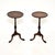 A smart and extremely well made pair of antique wine tables. They were made in England, they date from around the...