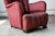 Pink Fritz Hansen Style 1940s Danish Channel Back Lounge Chair For Sale - Image 8 of 10