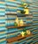 1960s Small Vintage String Shelf in Walnut, 1960s For Sale - Image 5 of 13