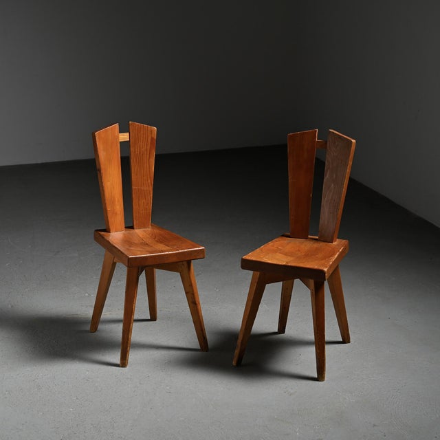 Chairs by Christian Durupt for Meribel, 1960s, Set of 2 For Sale - Image 17 of 17