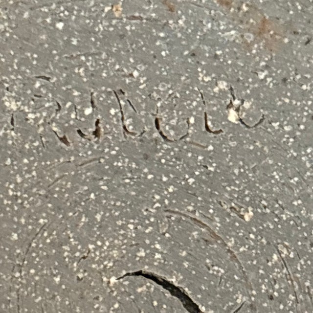 Vintage Studio Stoneware Jar W/Lid For Sale - Image 11 of 12