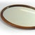 Wood Small Teak Hand Mirror, 1970s For Sale - Image 7 of 12