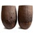 Wood Vintage Large Coconut Palm Pot For Sale - Image 7 of 7