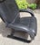 Artek Black Leather Recliner Armchair attributed to Alvar Aalto for Artek, 1960s, Set of 2 For Sale - Image 4 of 7