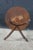 Vintage Georgian Style Round Mahogany Piecrust Pedestal Table Sculpture Stand For Sale - Image 11 of 18