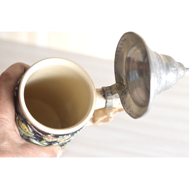 Silver Mid-Century Modern Beer Mug, Germany, 1950s For Sale - Image 8 of 10