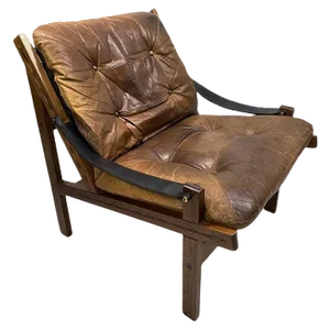 Hunter Chair attributed to Torbjørn Devices for Bruksbo Norway, 1960s