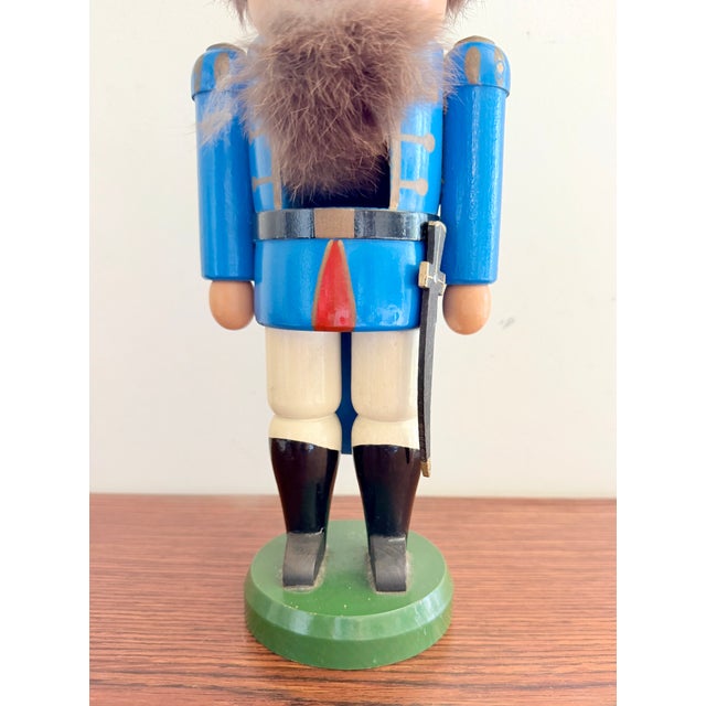 German Nutcracker with Blue Jacket, 1960s For Sale - Image 6 of 8