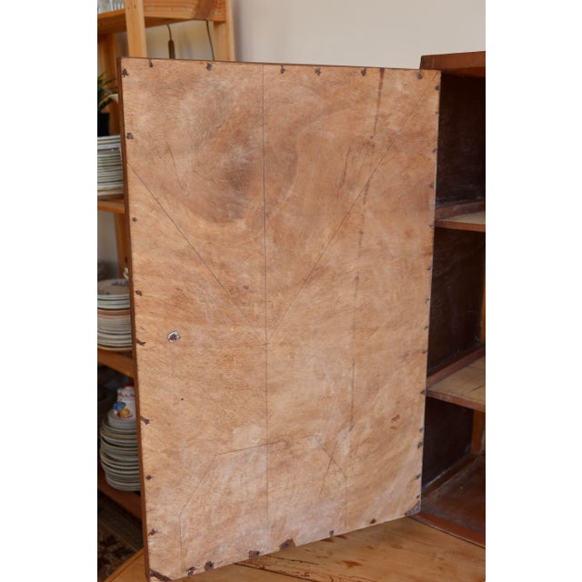 1930s Antique Painted Wooden Storage Unit, 1930s For Sale - Image 5 of 9