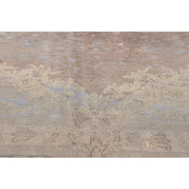 Mid 20th Century Mid 20th Century Vintage French Industrial Rug - 08'07 X 12'00. For Sale - Image 5 of 9