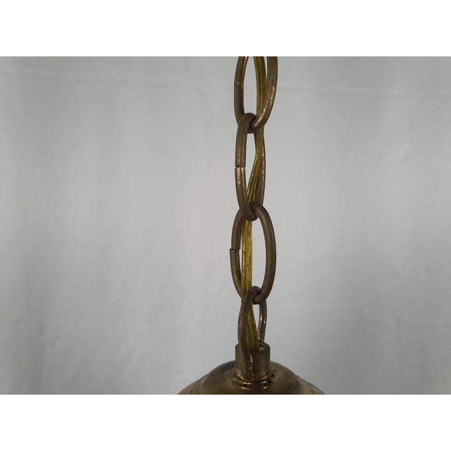 Pendant in Brass and Glass, 1970s For Sale - Image 14 of 18