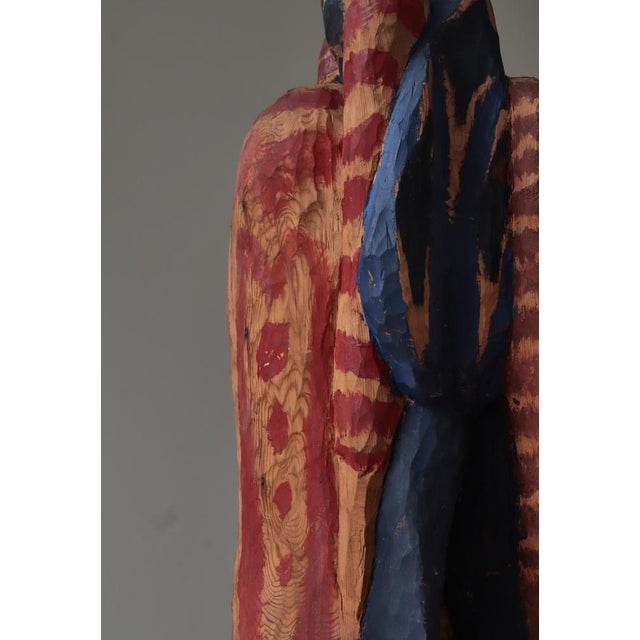 Erik Höglund, Untitled, 1950s, Carved and Painted Pinewood For Sale - Image 11 of 18