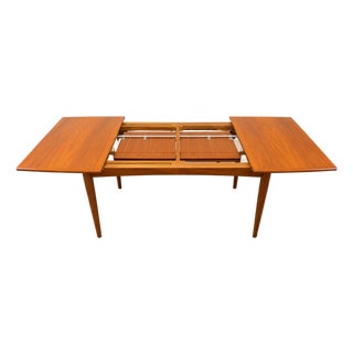 Falster Danish Teak Extending Dining Table. Vintage Mid-Century Modern. For Sale