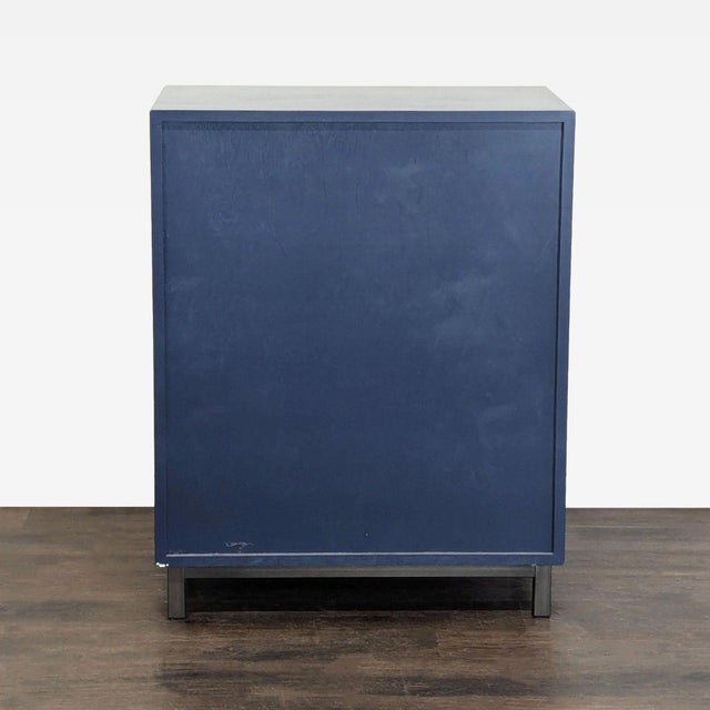 Room & Board Copenhagen Modern Blue 5-Drawer Dresser For Sale In San Francisco - Image 6 of 10