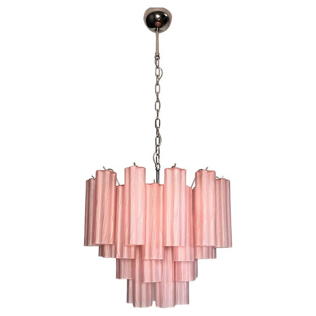 Murano Glass Tronchi Chandelier, 1980 For Sale - Image 4 of 15