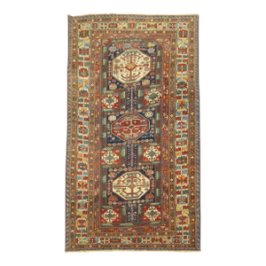 Zabihi Collection 19th CenturyTribal Antique Shirvan Rug