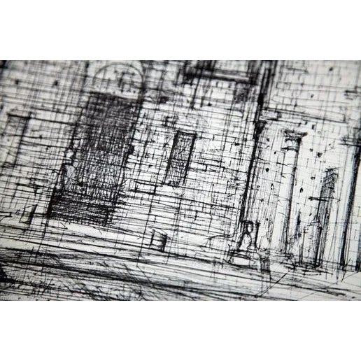 Modern Jean Carzou Lithograph "Le Théatre Antique D'Orange" For Sale - Image 3 of 4