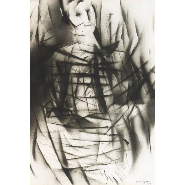 'Abstract Figure' by G. Distefano, 1965; Cubist Figural For Sale