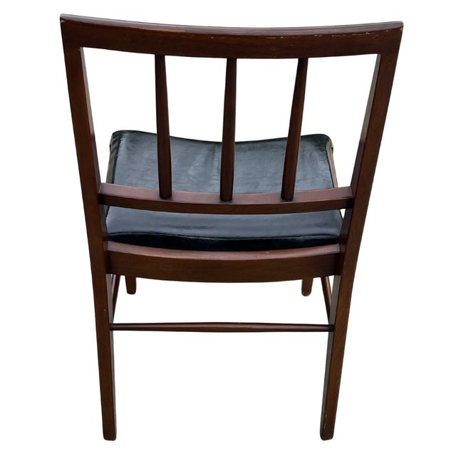 Mid 20th Century Mid 20th Century Davis Cabinet Company Walnut Dining Chair For Sale - Image 5 of 6