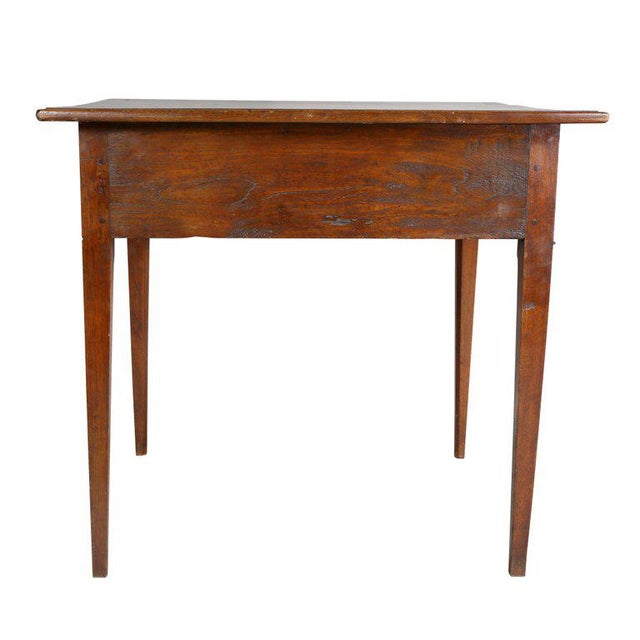 Brown George III Walnut Table For Sale - Image 8 of 10