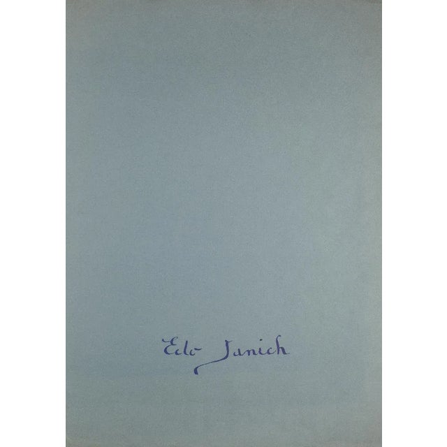 Spiral - Original Etching by Edo Janich - 1970s 1970s For Sale - Image 3 of 4