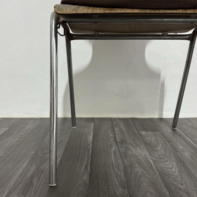 Modern Dining Chairs in the style of Carlo Ratti, 1970s, Set of 4 For Sale - Image 6 of 12