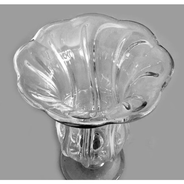 Mid 19th Century Victorian Glass Celery Vase For Sale - Image 4 of 7